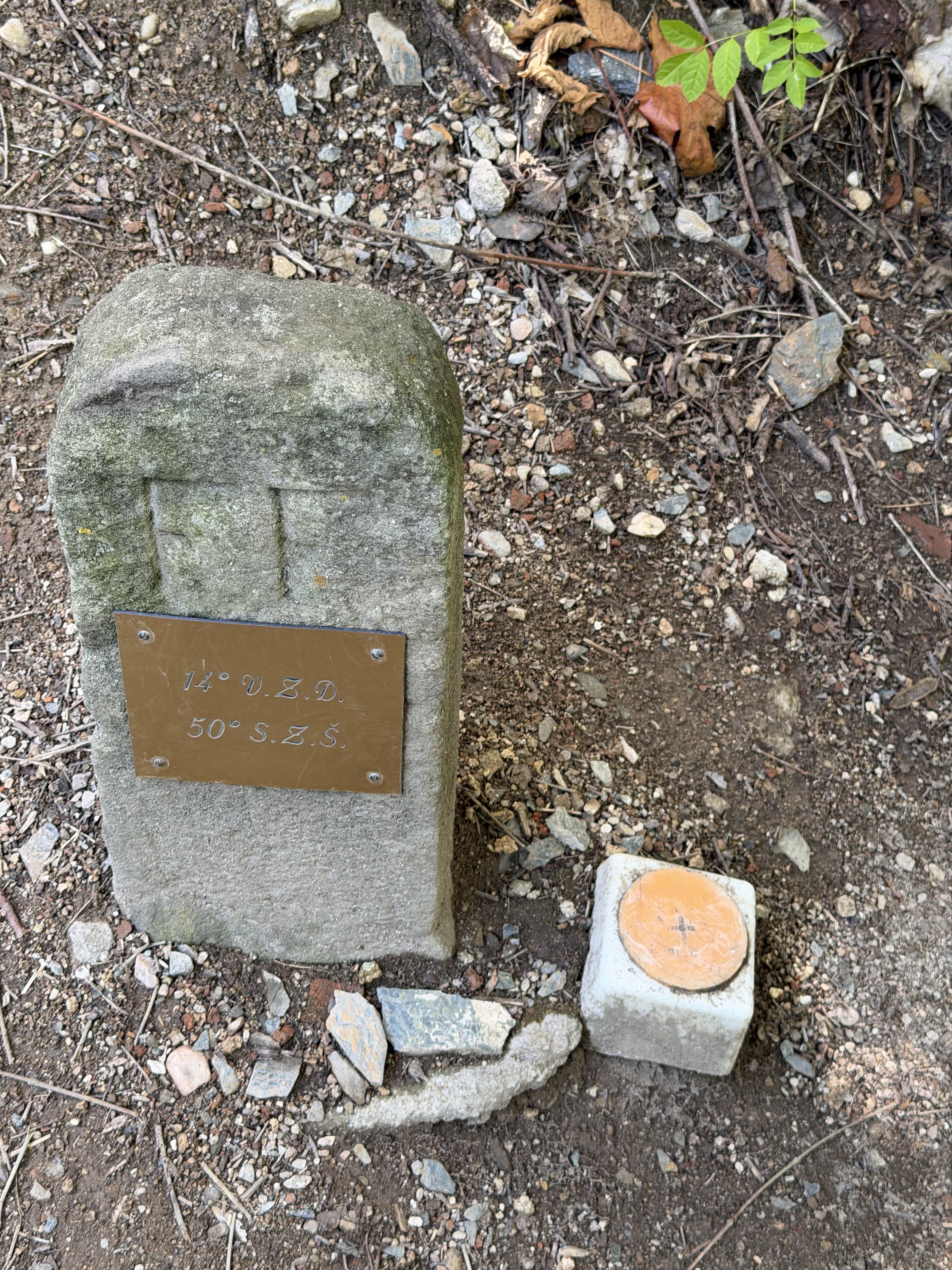 Křížení poledníku a rovnoběžky