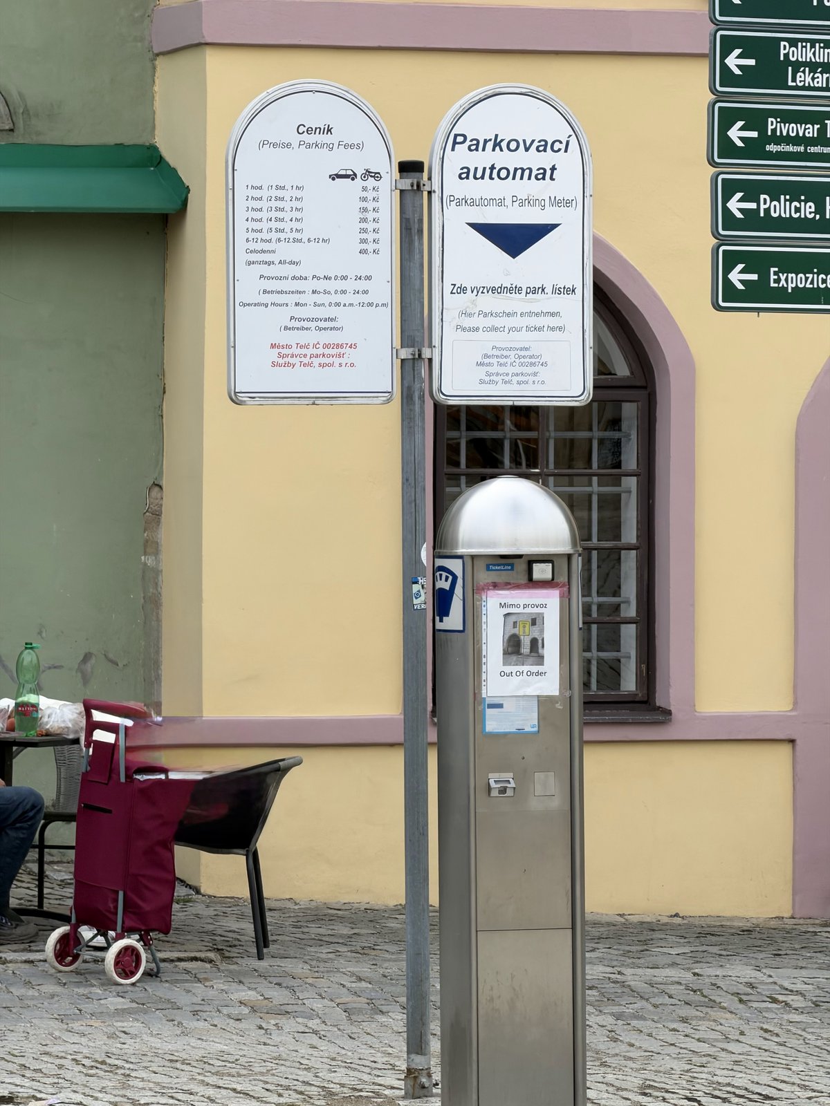 nám. Zachariáše z Hradce 17 Parking