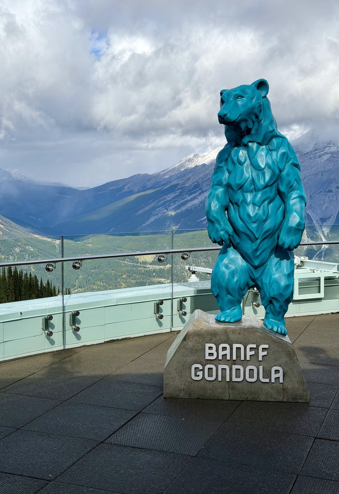 Banff Gondola Mountaintop